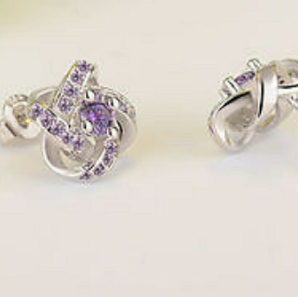 Purple Elegance earrings - Picture 1 of 7